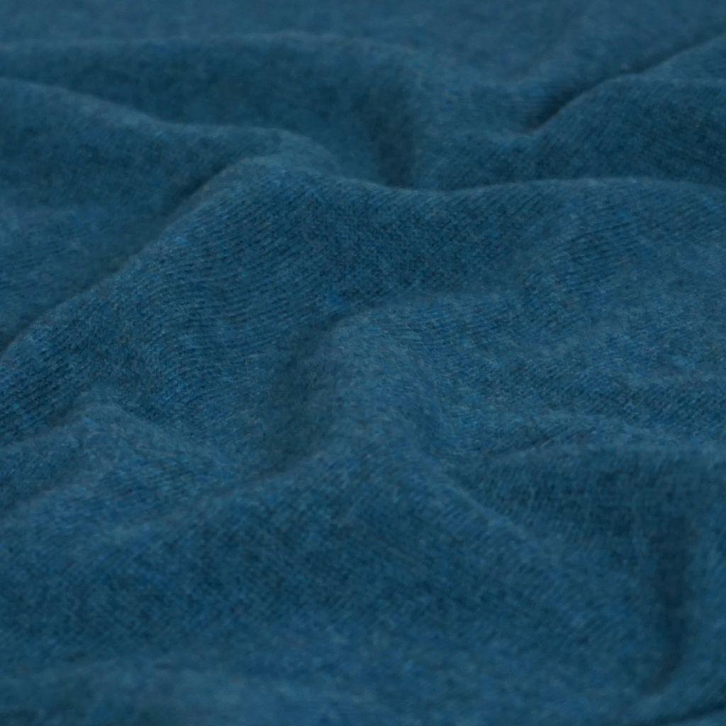 Merinostrick aus Italien Schurwolle petrol